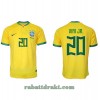Brasil Vini JR 20 Hjemme VM 2022 - Herre Fotballdrakt